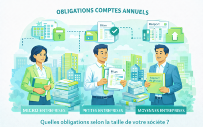 Comptes annuels des sociétés commerciales non cotées : quelles obligations selon votre taille d’entreprise ?